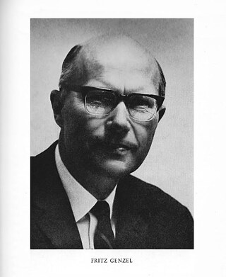 Dr. Fritz Genzel. Photo: Goethe-Haus-Montreal, published by A. Arnold und M. Ott 