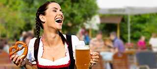 גרמניה זה בירה וכמובן פסטיבל האוקטוברפסט. בצריכת בירה לאדם צ'כיה עולה על גרמניה באופן ברור, הגרמנים נמצאים רק במקום השביעי בדירוג הבינלאומי.  . 