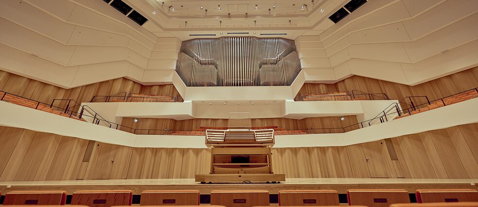 Kulturpalast Drážďany: Varhany v koncertním sále