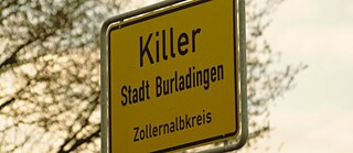 German Town Signboard - Killer © © Juergen Lehle, Public domain, via Wikimedia Commons German Town Signboard - Killer