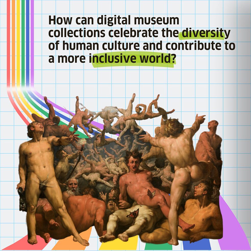 How can digital museum collections celebrate the diversity of human culture and contribute to a more inclusive world?