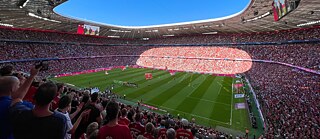 Match à l'Allianz Arena à Munich