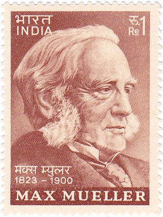 Friedrich Max Müller 1974 Briefmarke Indiens