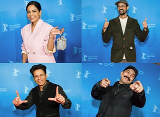 Das Fable-Team an der Berlinale: Priyanka Bose, Raam Reddy, Manoj Bajpayee und Deepak Dobriyal © © Berlinale Das Fable-Team an der Berlinale: Priyanka Bose, Raam Reddy, Manoj Bajpayee und Deepak Dobriyal