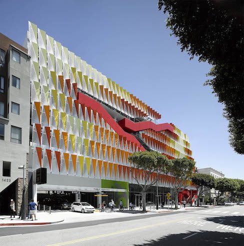 Behnisch Architekten | Parking structure Santa Monica