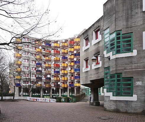 Residential buildings in Chorweiler | Gottfried Böhm
