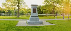Le Mémorial de la Paix au Victoria Park