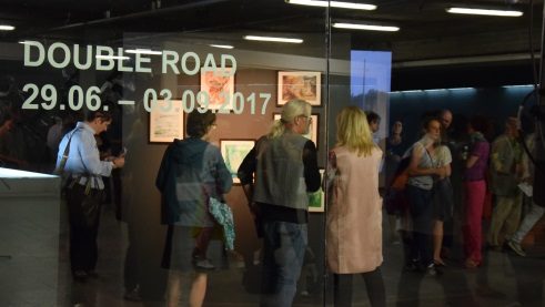 The opening of the exhibition "Double Road".