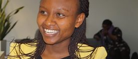 Carolyne Kariuki from Kenia.