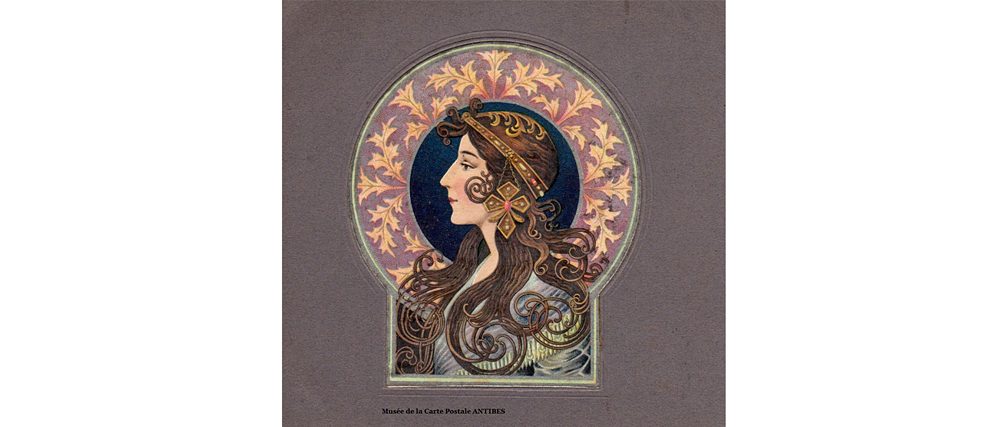 Řada umělců belle époque využívala pohlednice k představení své tvorby širší veřejnosti.