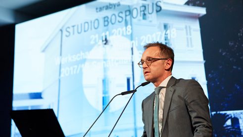 Federal Foreign Minister Heiko Maas at the opening ceremony