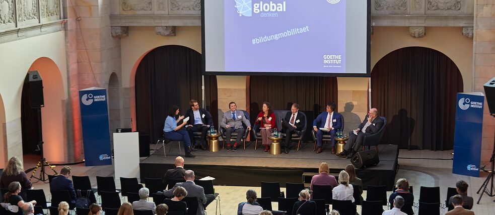 Experts on stage at Berlin’s Hotel Oderberger