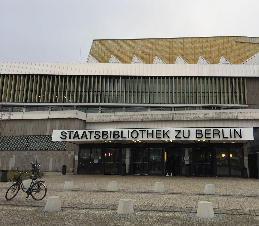 Staatsbibliothek zu Berlin - Eingangsbereich
