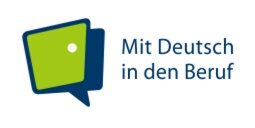 Logo "Mit Deutsch in den Beruf"