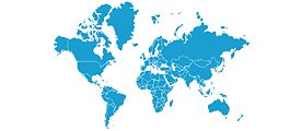 Colegios PASCH: Mapa del mundo