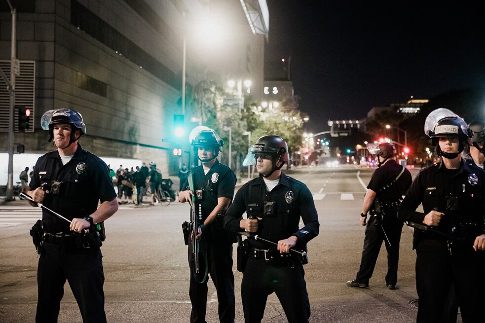 Police in Los Angeles, California