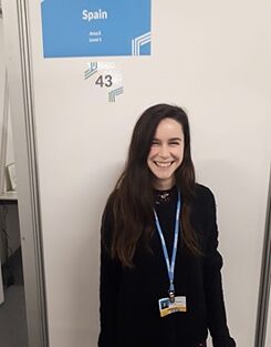 La nostra blogger e attivista spagnola Carmen Huidobro alla COP24 del 2018 a Katowice, in Polonia.