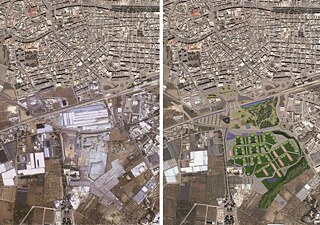 Prospettive future: la vecchia zona industriale di Terlizzi, in provincia di Bari, potrebbe diventare un'ambitissima città dei 5 minuti 