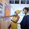 三月十八日於肯亞奈若比國家博物館揭幕的「無形財產清單」展覽。