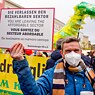 柏林：抗議取消房租上限的示威遊行