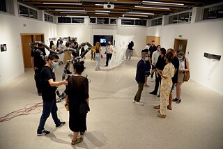 Eröffnung der „Beuys100 – Social Sculptures“ Ausstellung am 22. September 2021 im Goethe-Institut