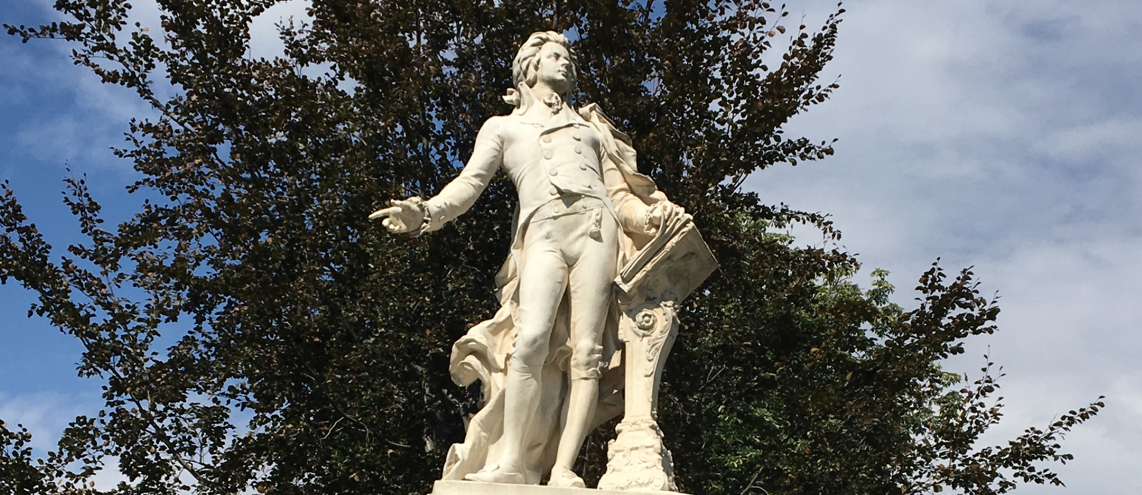 Mozart Denkmal in Wien