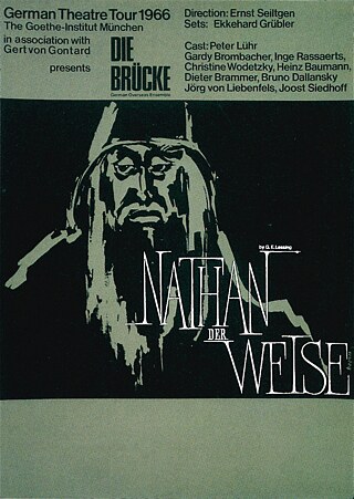 Das Ensemble Die Brücke ging 1966 mit „Nathan der Weise“ für das Goethe-Institut auf „German Theatre Tour“. 