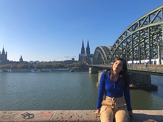 Cecilia Rocha Lima from Brazil is studying mechanical engineering at TU Dortmund. 