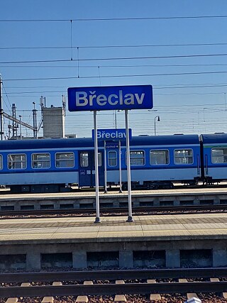 Abschied am Bahnhof - Na shledanou, Břeclav, auf Wiedersehen