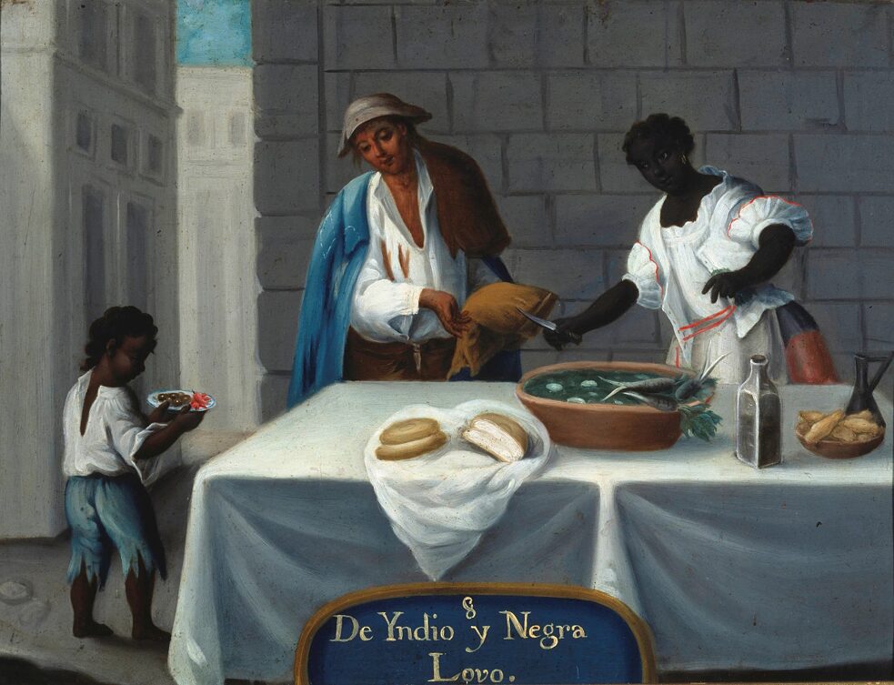 Racismo – 'De Yndio e Negra / Lovo' 