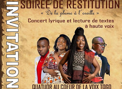 Concert lyrique et lecture de textes à haute voix