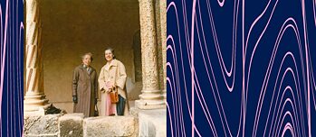 Hannah Arendt and Mary McCarthy in Sicily. 1971.