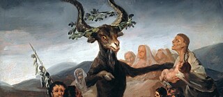 Detail Francisco De Goya — “The Witches’ Sabbath” 1797–98 Museum of Lazaro Galdiano