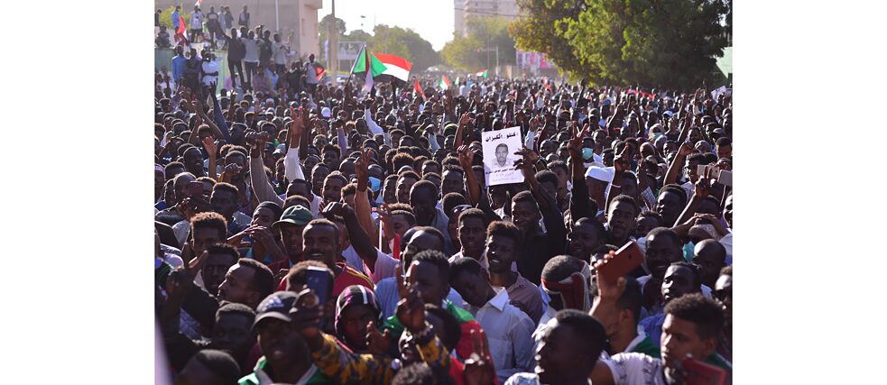 Opening of the Martyrs families headquarter in Khartoum on 19th December 2019. 