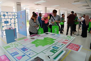 2016 "Germany - Land of Inventors" - Germany is one of the world’s leading study and research centres, offering a wide range of opportunities. The exhibition at the German-Malaysian Institute showed 14 German inventions.