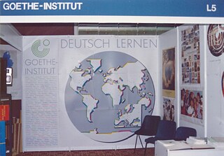 1992 The Goethe-Institut booth at the "Education Fair" in Kuala Lumpur.