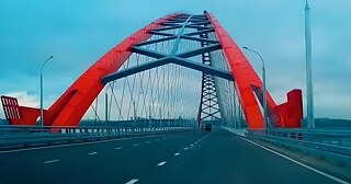 Bugrinskij Brücke, Nowosibirsk