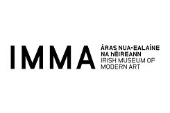 Museum logo in black lettering on a light background.