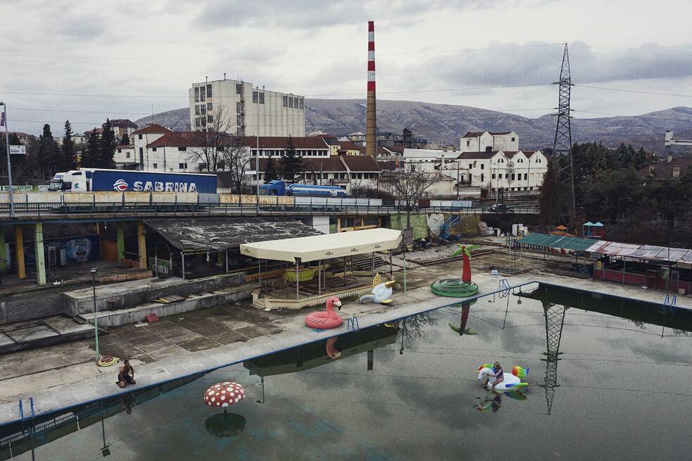 „Aquapark am Rande der Stadt“ | Veles (Nordmazedonien), 2020