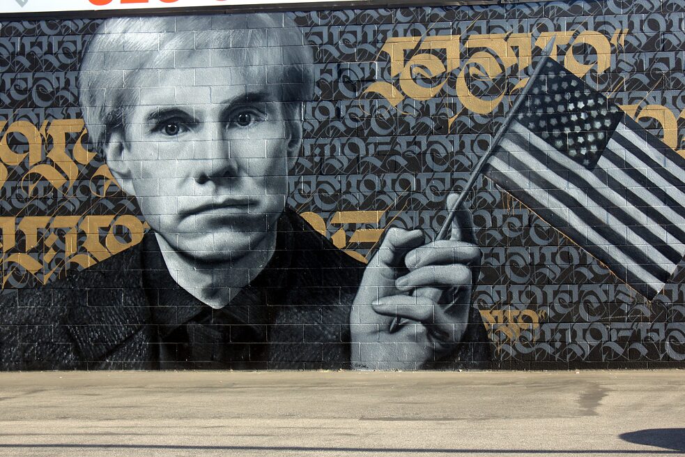 Los Angeles Mural by  Cryptik / Karen Bystedt / Nick Flatt