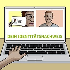Identitätsnachweis Online-Deutschprüfung
