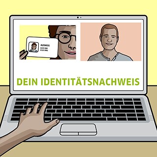 Proof of identity – Online-Deutschprüfung © © Goethe-Institut Proof of identity – Online-Deutschprüfung