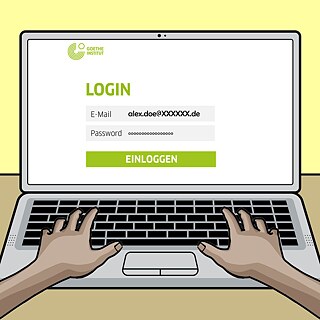 Login Mein Goethe: Online-Deutschprüfung © © Goethe-Institut Login Mein Goethe: Online-Deutschprüfung