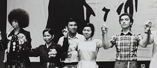  Angela Davis with comrades