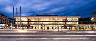 Vnější pohled: Kulturpalast Dresden