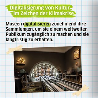 Museen digitalisieren zunehmend ihre Sammlungen, um sie einem weltweiten Publikum zugänglich zu machen und sie langfristig zu erhalten.  