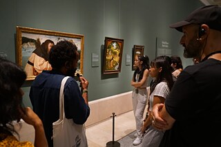 Carlos Bunga und Gruppe im Prado 