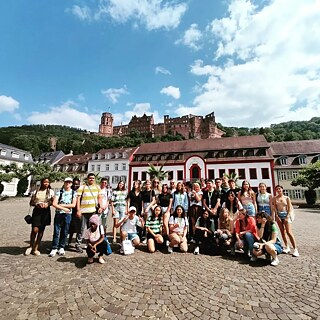 Gruppenfoto Deutsch Plus Beruf Heidelberg