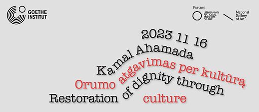 Kamal Ahamada – Restoration of dignity through culture