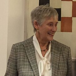 Stella Rimington durante l’anniversario WILL (Women in Learning and Leadership) nel 2016